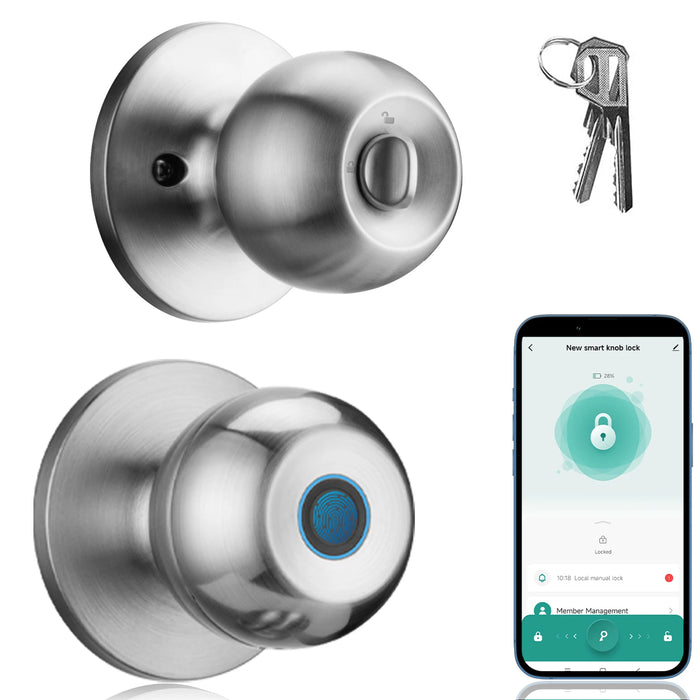 Smart Fingerprint Door Lock For Bedroom