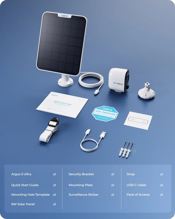 Solar Powered Wireless Security Camera