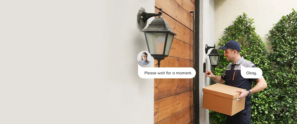 2K+ Smart Home Video Doorbell with Chime Support & Alexa