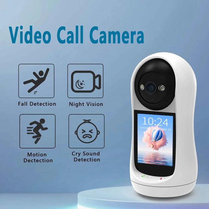 3MP Baby Monitor with 2.8 Inch Display and Sound Detection