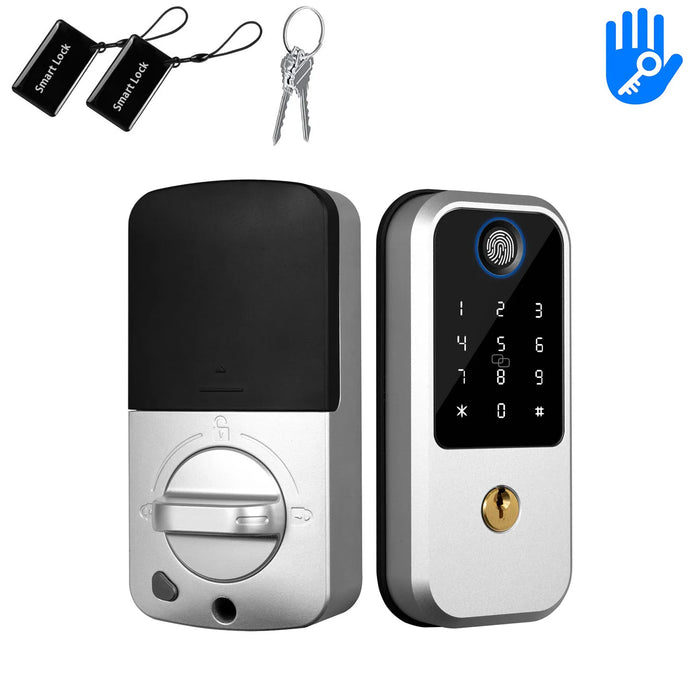 Smart Deadbolt Door Lock Fingerprint Keyless Entry