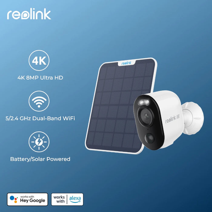 Solar Powered Wireless Security Camera