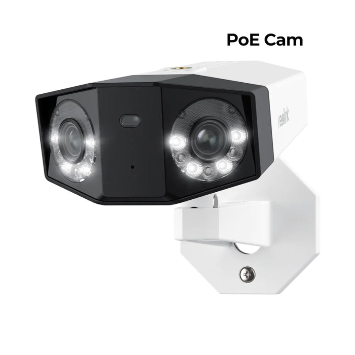 Dual Lens 4K Outdoor Security Camera