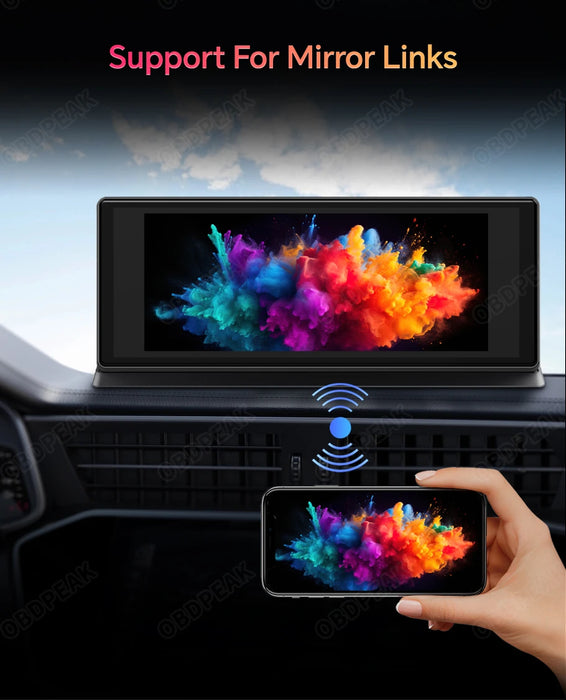 Car DVR 4K Dash Cam & Wireless Carplay