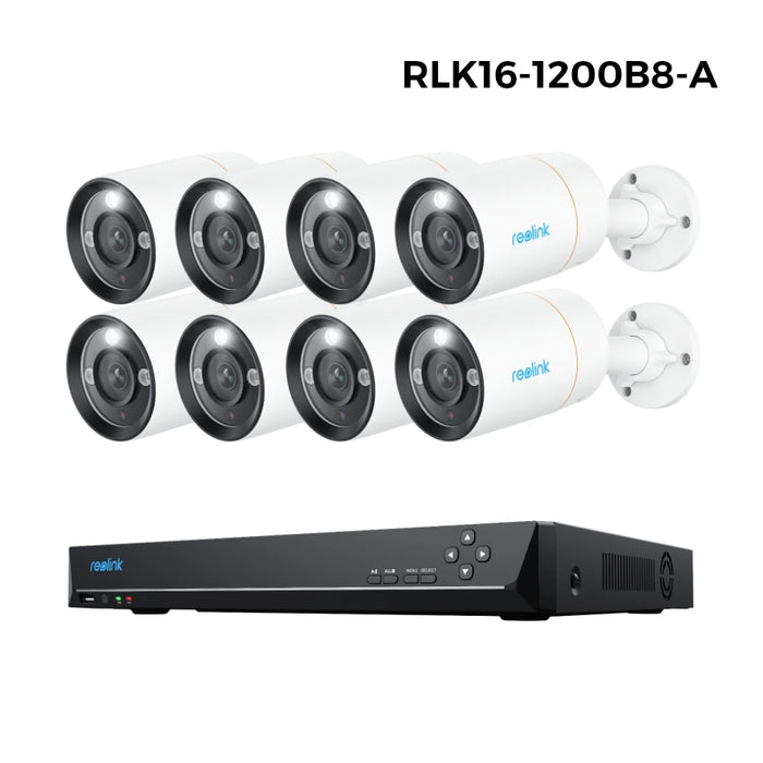 8CH DVR Video Recorder Surveillance System Kit