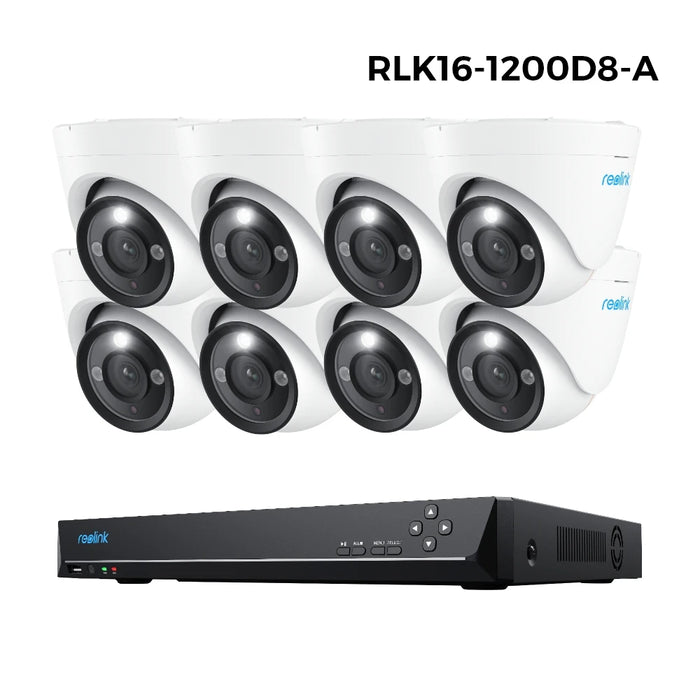 8CH DVR Video Recorder Surveillance System Kit